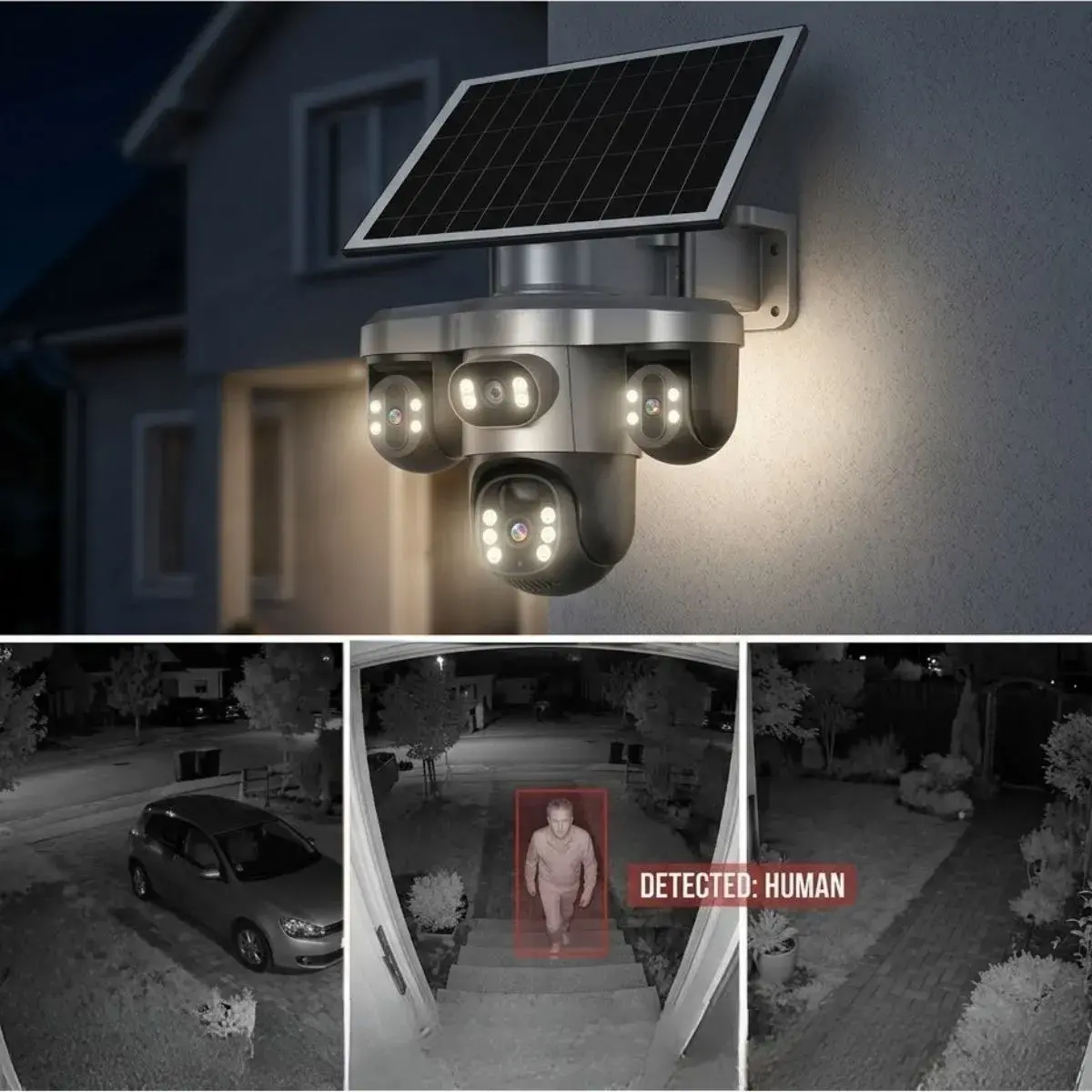 SolarPoint visione notturna e rotazione 360 gradi